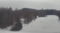 Dojezd hlavní sjezdovky