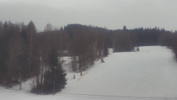 Dojezd hlavní sjezdovky