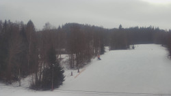 Dojezd hlavní sjezdovky