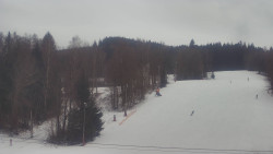 Dojezd hlavní sjezdovky