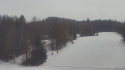 Dojezd hlavní sjezdovky