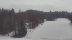 Dojezd hlavní sjezdovky