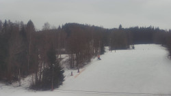 Dojezd hlavní sjezdovky