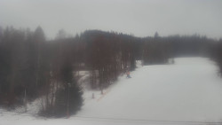 Dojezd hlavní sjezdovky