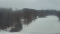 Dojezd hlavní sjezdovky