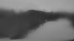 Dojezd hlavní sjezdovky