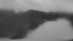 Dojezd hlavní sjezdovky