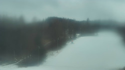 Dojezd hlavní sjezdovky