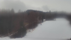 Dojezd hlavní sjezdovky