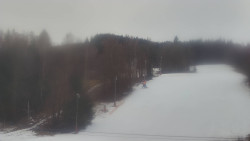 Dojezd hlavní sjezdovky