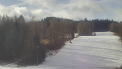 Dojezd hlavní sjezdovky