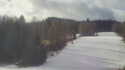 Dojezd hlavní sjezdovky