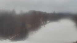 Dojezd hlavní sjezdovky