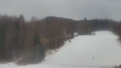 Dojezd hlavní sjezdovky