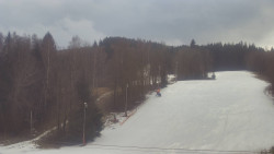 Dojezd hlavní sjezdovky