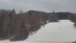 Dojezd hlavní sjezdovky