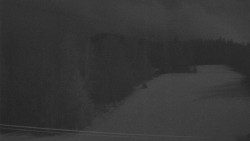 Dojezd hlavní sjezdovky