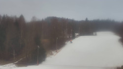 Dojezd hlavní sjezdovky