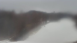 Dojezd hlavní sjezdovky