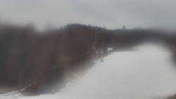 Dojezd hlavní sjezdovky