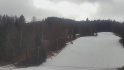 Dojezd hlavní sjezdovky