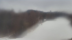 Dojezd hlavní sjezdovky