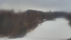 Dojezd hlavní sjezdovky