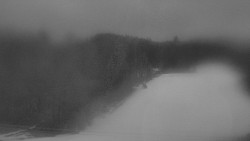 Dojezd hlavní sjezdovky