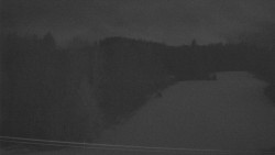 Dojezd hlavní sjezdovky