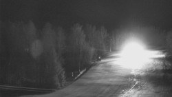 Dojezd hlavní sjezdovky