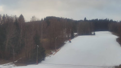 Dojezd hlavní sjezdovky