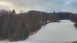 Dojezd hlavní sjezdovky