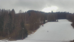 Dojezd hlavní sjezdovky