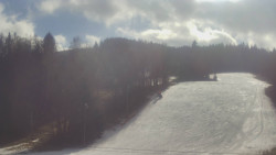 Dojezd hlavní sjezdovky