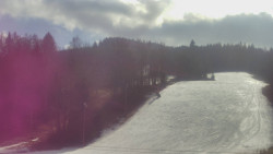 Dojezd hlavní sjezdovky