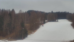 Dojezd hlavní sjezdovky