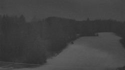 Dojezd hlavní sjezdovky