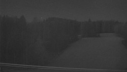 Dojezd hlavní sjezdovky