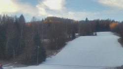 Dojezd hlavní sjezdovky