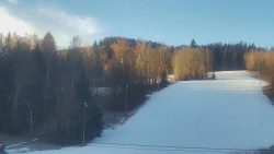 Dojezd hlavní sjezdovky