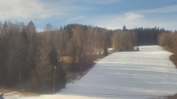 Dojezd hlavní sjezdovky