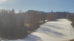 Dojezd hlavní sjezdovky