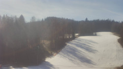 Dojezd hlavní sjezdovky