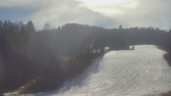 Dojezd hlavní sjezdovky