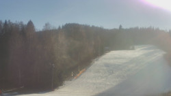 Dojezd hlavní sjezdovky