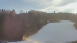 Dojezd hlavní sjezdovky