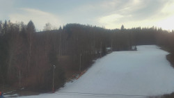 Dojezd hlavní sjezdovky