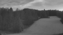 Dojezd hlavní sjezdovky