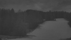 Dojezd hlavní sjezdovky