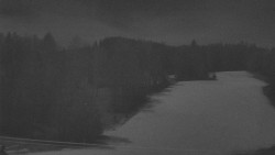 Dojezd hlavní sjezdovky